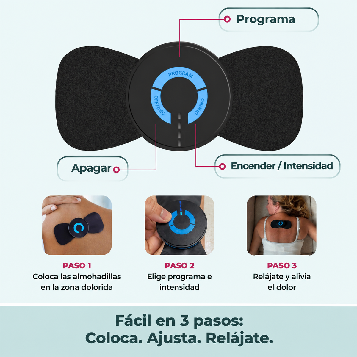 Masageador NMES OuraCare